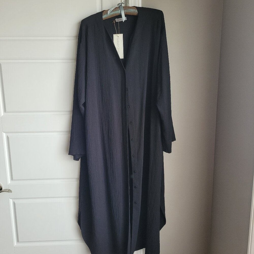 NWT Black Duster from Kasbah Clothing, size 14-16